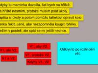 Pracovní list Move&Match